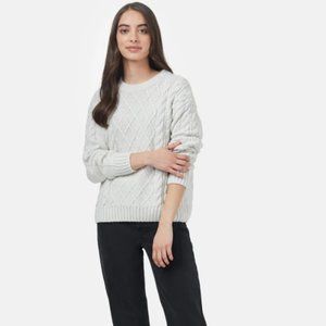 Highline Wool Cable Crew Sweater